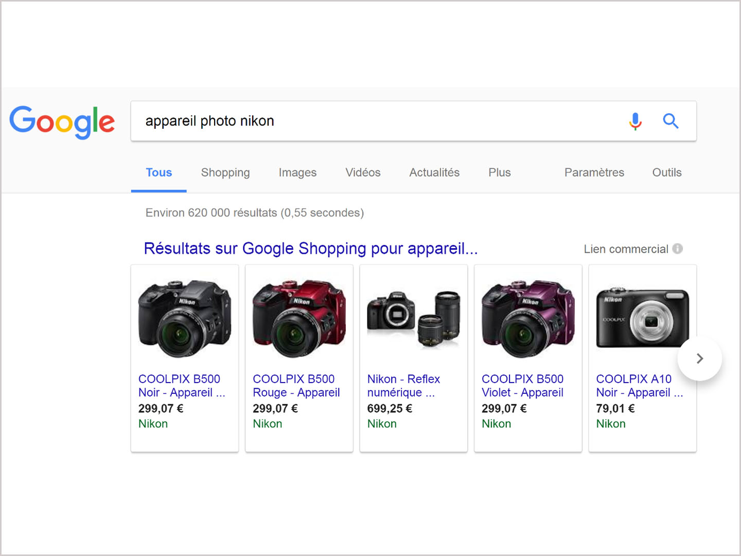Nikon-flux-Google-Shopping-keyade