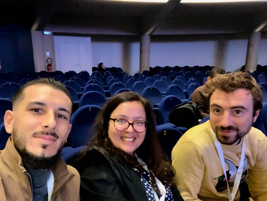 Renaud, Simone et Adrien au SEO Camp Paris 2022