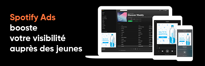 Spotify Ads booste votre visibilité auprès des jeunes