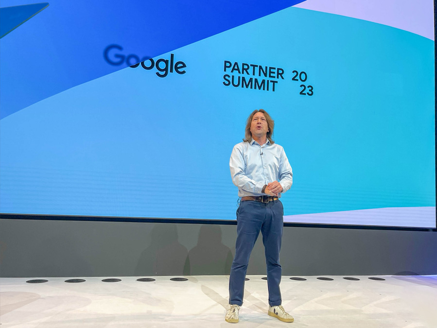 Photo du Google Partner Summit 2023